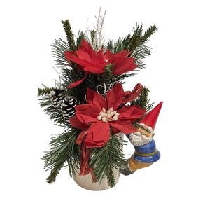 Vintage 1979 Gnome Mug Unieboek B V Japan Gnome Handle Flower Planter Assemblage